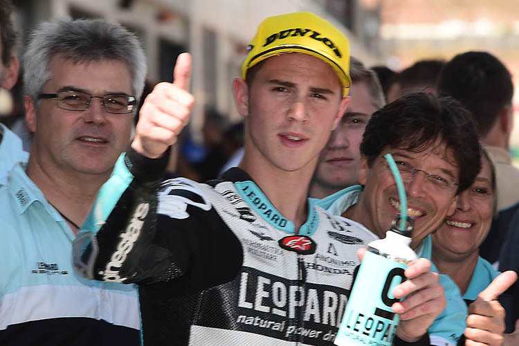 Jochen Kiefer, Danny Kent und Stefan Kiefer