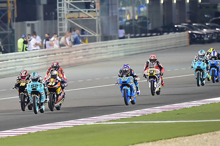 Welcher Moto3-Pilot kann 2016 in Katar siegen?