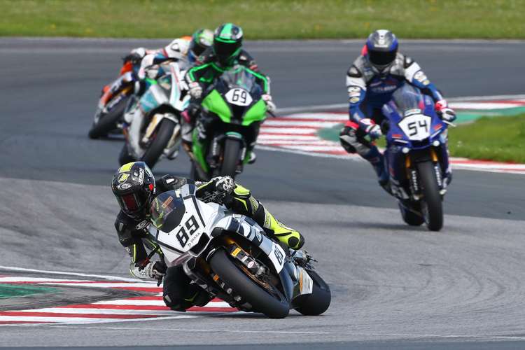 Der Yamaha-Pilot ist noch nicht da, wo er hinwill