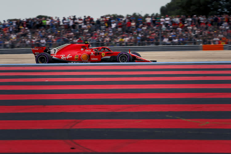 Kimi Räikkönen war im zweiten freien Training der Schnellste