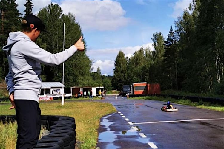 Daumen hoch für Robin