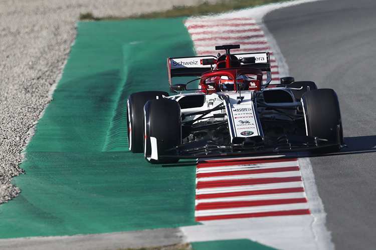 Kimi im Alfa Romeo-Sauber