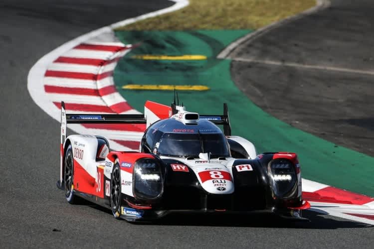 Pole-Position für den Toyota TS050 Hybrid bei der FIA WEC in Fuji