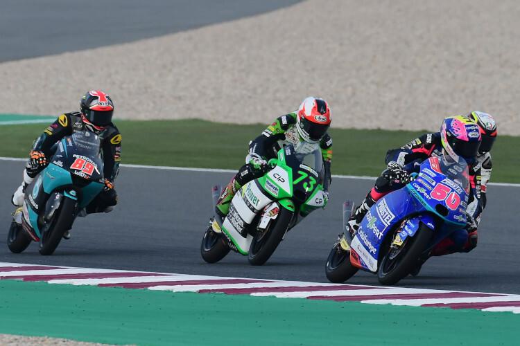 Jason Dupasquier vor Maximilian Kofler und Khairul Idham Pawi