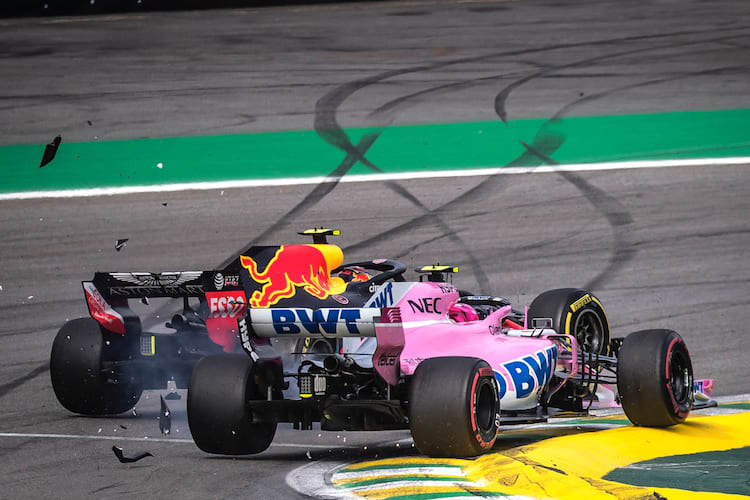 Max Verstappen gegen Esteban Ocon