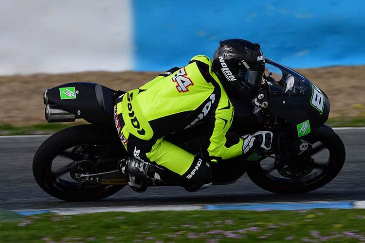 Jakub Kornfeil auf der Honda des Teams Drive M7 SIC