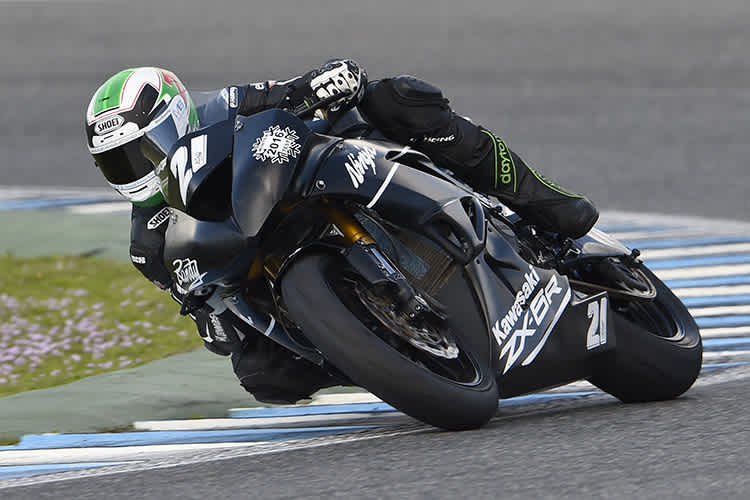 Randy Krummenacher: Die Umstellung von der Moto2-Kalex auf die Supersport-Kawasaki scheint geglückt