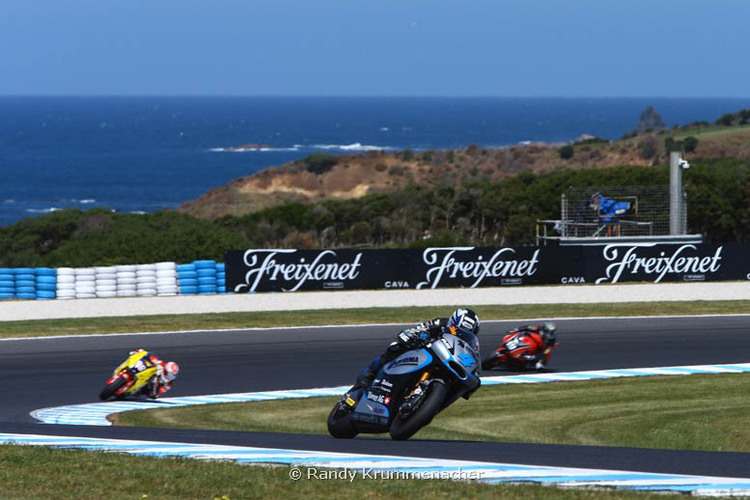 Randy Krummenacher auf der Kalex des JiR-Teams