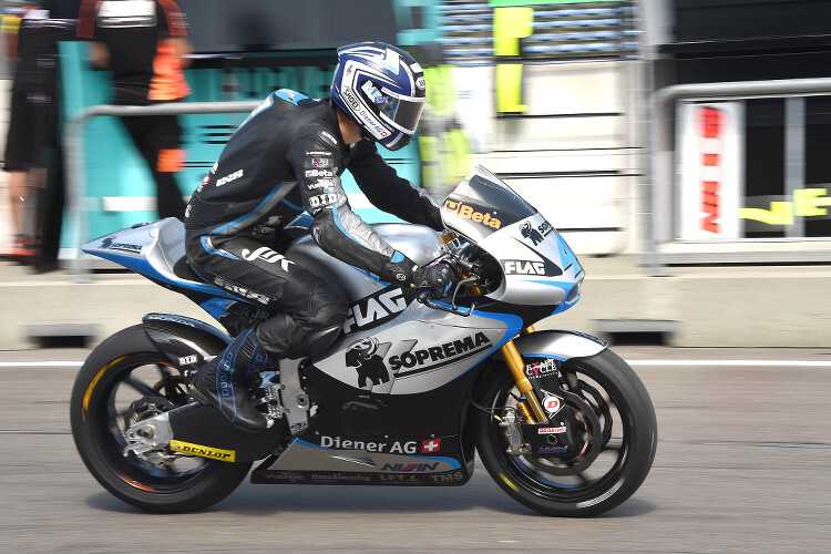 Randy Krummenacher auf der Kalex des JiR-Teams