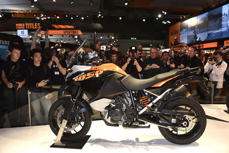 Die KTM 1050 Adventure wurde in Mailand präsentiert