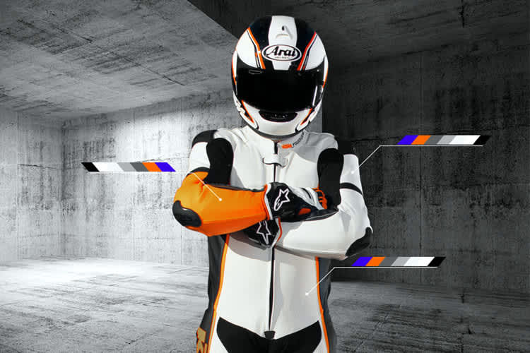 Der RSX SUIT ist sowohl als Standardversion als auch im individuell vom Kunden konfigurierten Design erhältlich