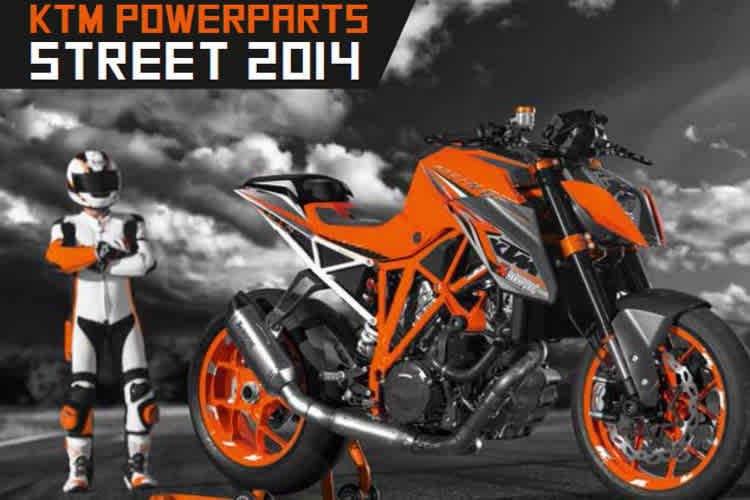 Bald erhältlich: der KTM PowerParts Street-Katalog 