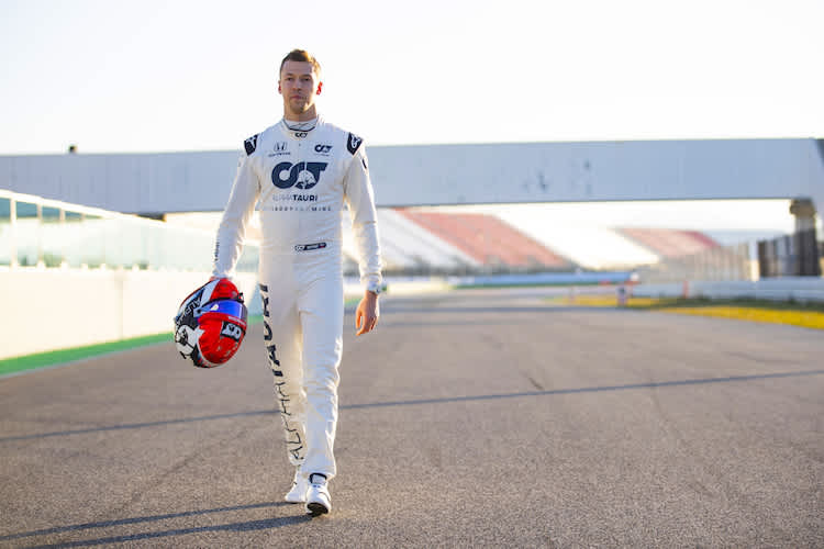 Daniil Kvyat im AT01