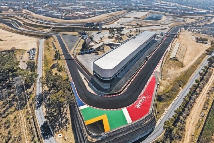 In Kyalami wurde alles neu gestaltet