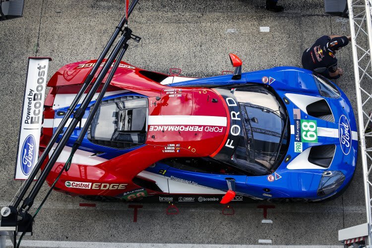 2016 neu mit dabei: Der radikal auf das Reglement ausgelegte Ford GT