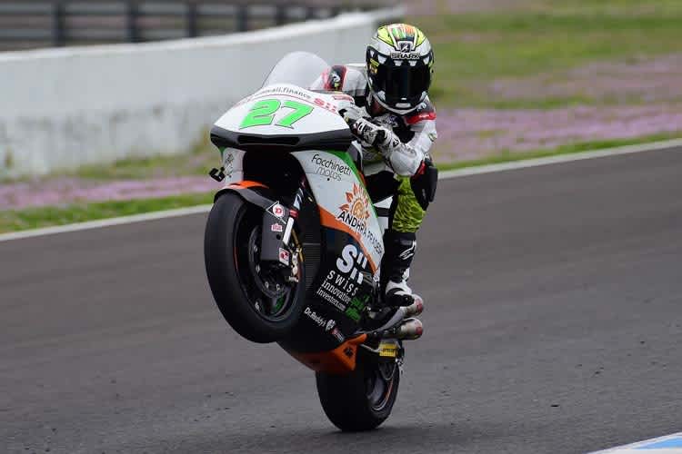 Iker Lecuona auf seiner KTM in Jerez