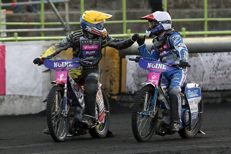 Robert Lambert (li.) und Leon Madsen