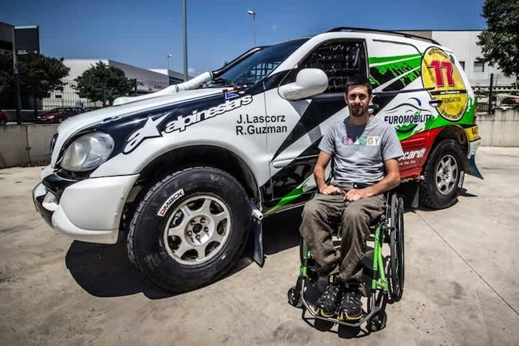 Joan Lascorz und sein neues Spassgerät