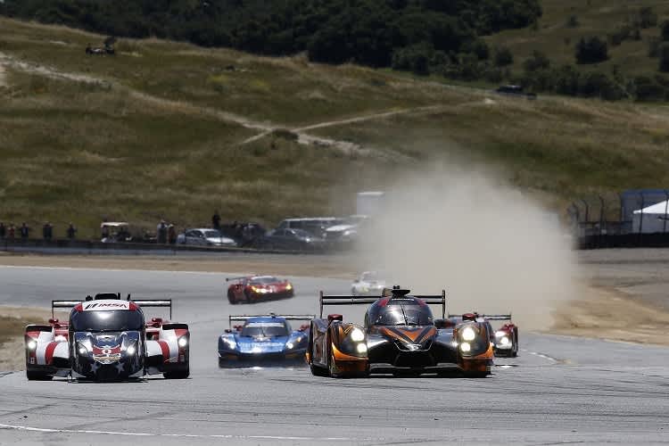 Nicht nur der siegreiche Ligier-Honda (re.) bot ordentlich Rennaction 