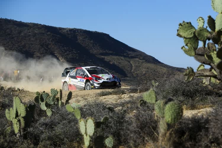 Jari-Matti war auf Platz acht der beste Toyota-Pilot