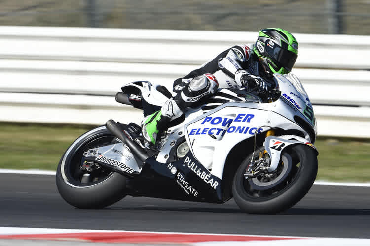 Eugene Leverty auf der Open-Honda in Misano: Unklarheit, was 2016 betrifft