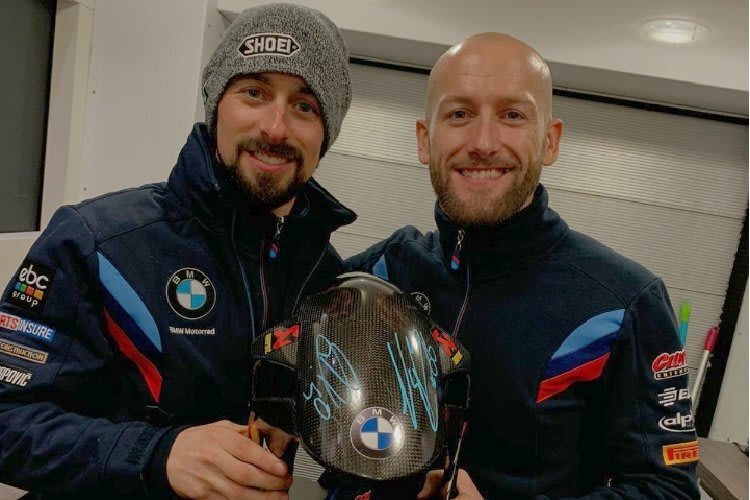 Eugene Lavertys BMW gab Rauchzeichen