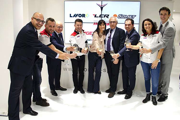 Lucio Cecchinello freut sich über eine dreijährige Partnerschaft