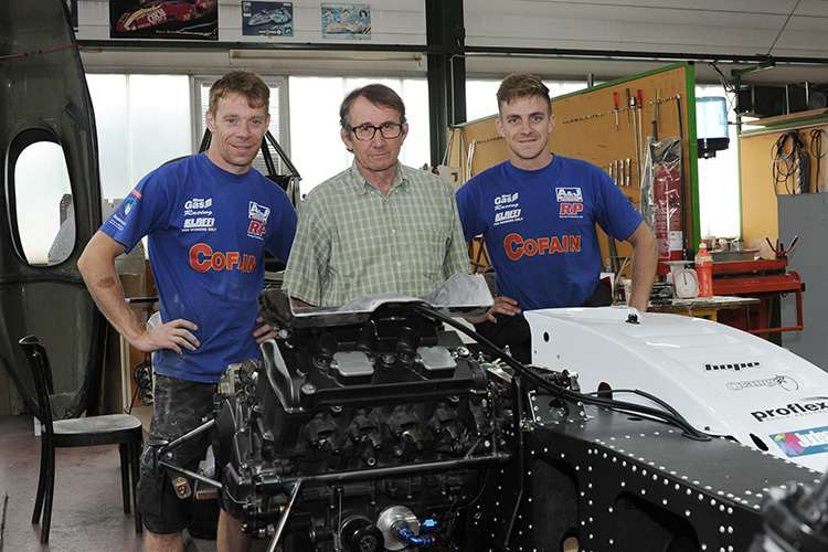 Die Birchall-Brüder mit Louis Christen 