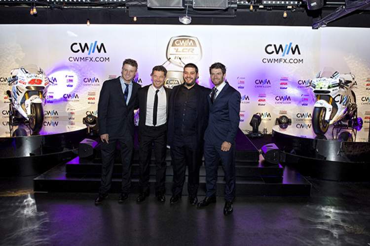 Das Team CWM LCR Honda in London