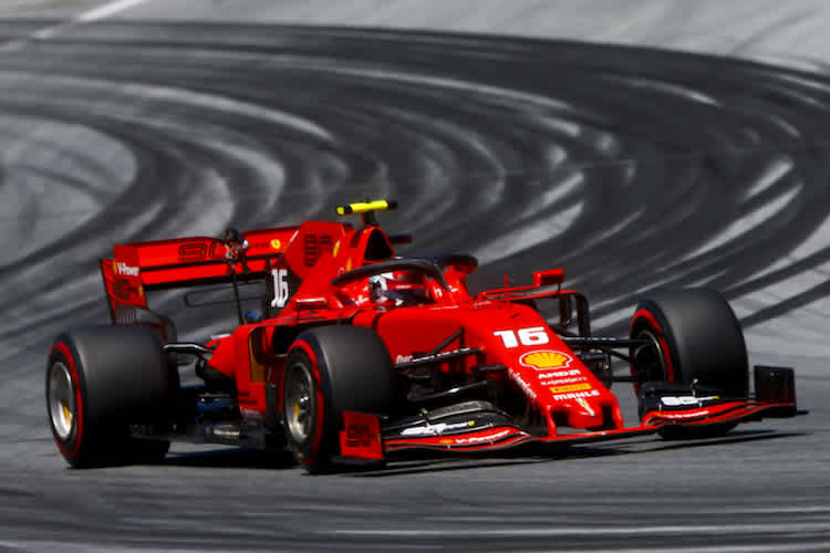 Charles Leclerc war in Spielberg besonders stark unterwegs 