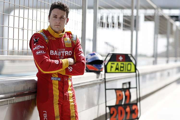 Fabio Leimer im 2012er Lotus