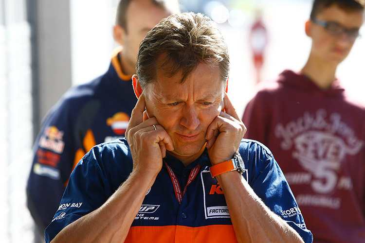 KTM-Teammanager Mike Leitner