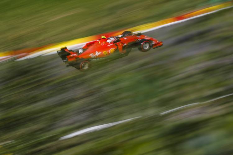 Charles Leclerc war der Schnellste im Belgien-Qualifying