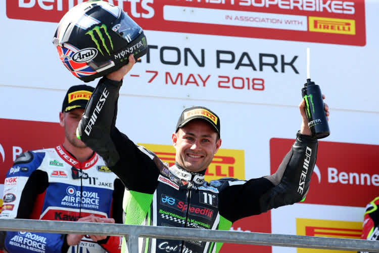 Leon Haslam war in Oulton Park nicht zu bezwingen