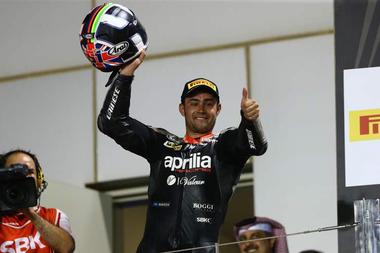 Leon Haslam feierte seinen zweiten Saisonsieg