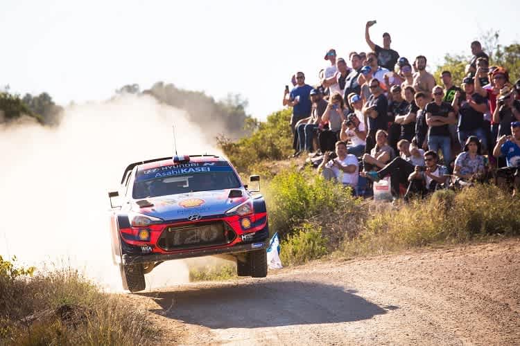   Sébastien Loeb stürmte in Spanien wieder an die Spitze
