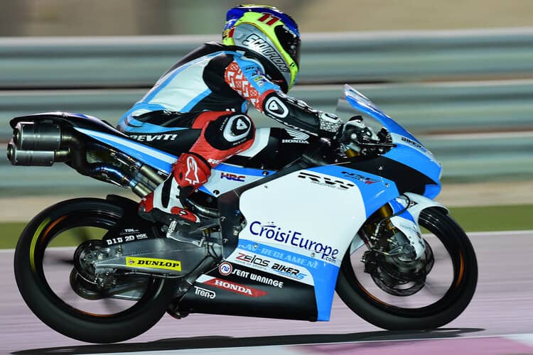 Livio Loi beeindruckte bereits bei den Testfahrten in Katar