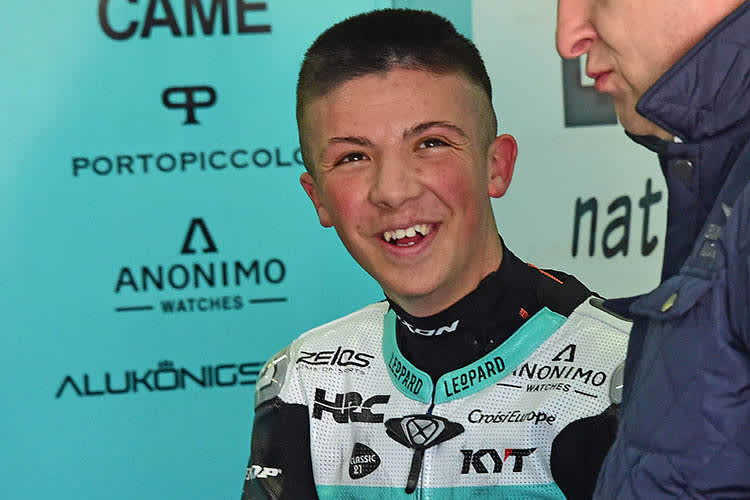 Livio Loi in der Leopard-Box