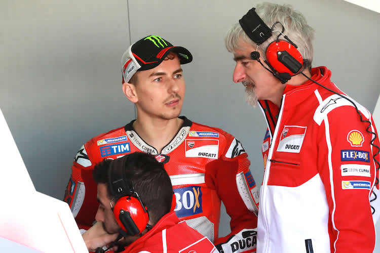 Jorge Lorenzo braucht bis Juni dringend Erfolgserlebnisse, um sich bei Gigi Dall'Igna für die Zukunft zu empfehlen