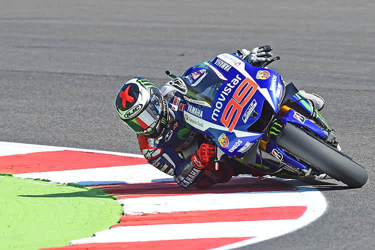 Jorge Lorenzo ist in Misano erneut bärenstark