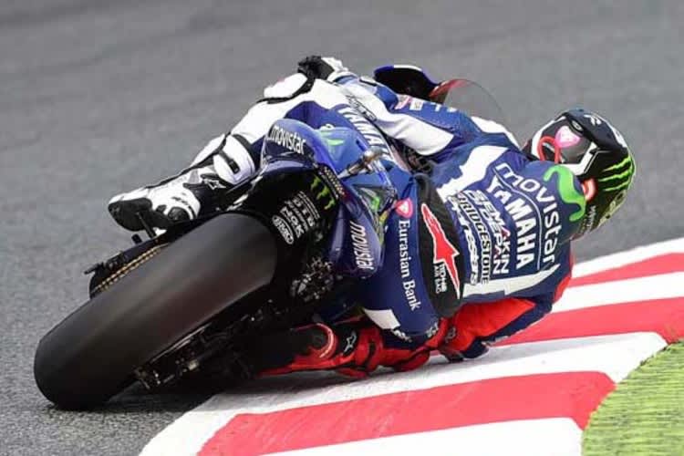 Jorge Lorenzo auf der Movistar-Yamaha
