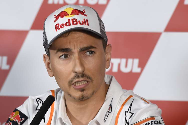 Jorge Lorenzos Ducati quälten am Samstag Elektronikprobleme