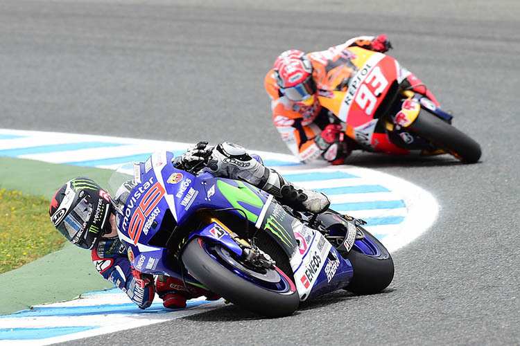 2015 war Jorge Lorenzo in Jerez auch für Marc Márquez unschlagbar
