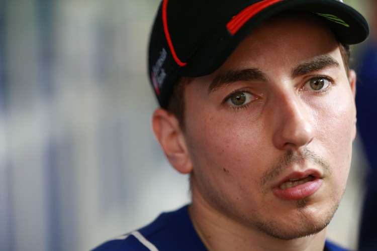 Auch gestürzt mit den Michelin-Reifen: Jorge Lorenzo
