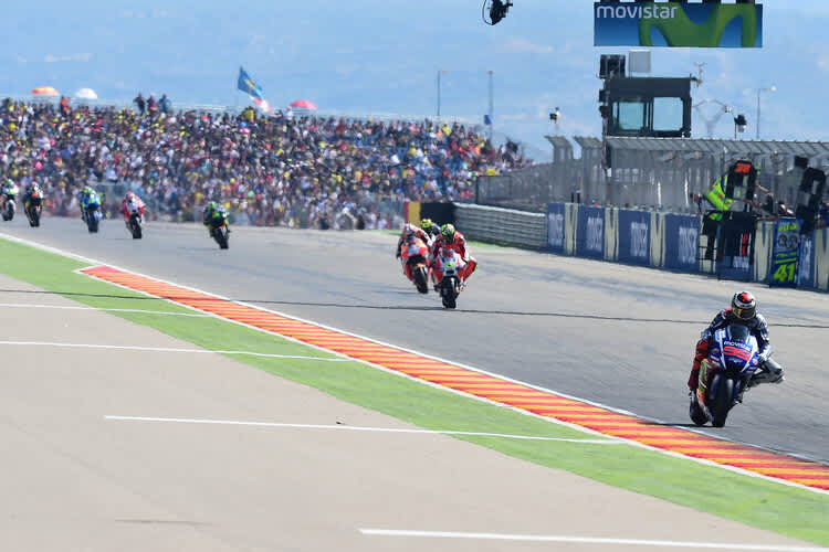 Aragón: Heute wird hier nur mit Michelin-Reifen gefahren