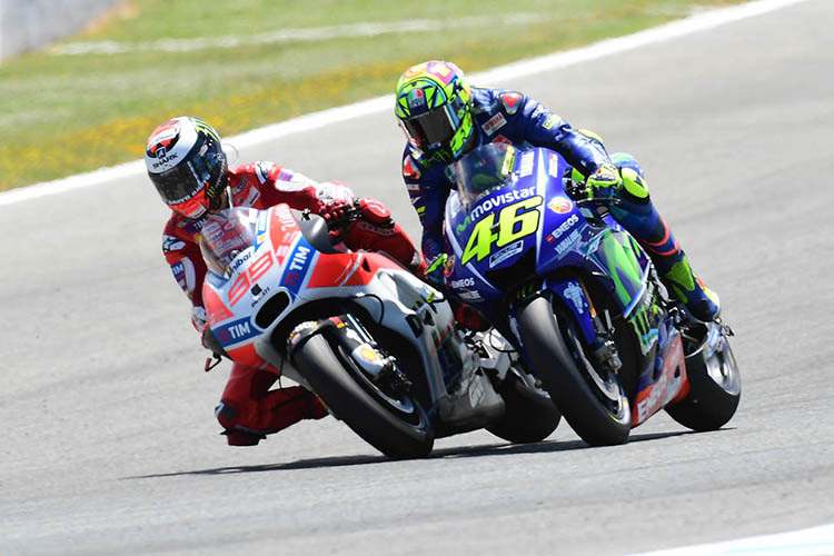 Valentino Rossi ist sicher, dass Ducati-Neuling Jorge Lorenzo in Spielberg auftrumpfen kann