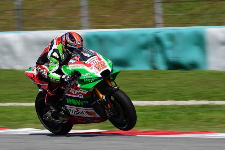 Sam Lowes auf der Aprilia RS-GP