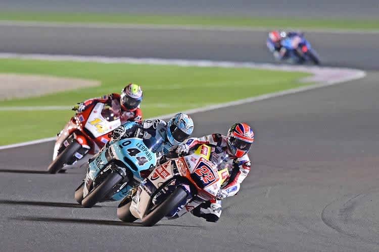 Sam Lowes musste sich beim Katar-GP nach seiner Durchfahrtsstrafe wieder nach vorne arbeiten