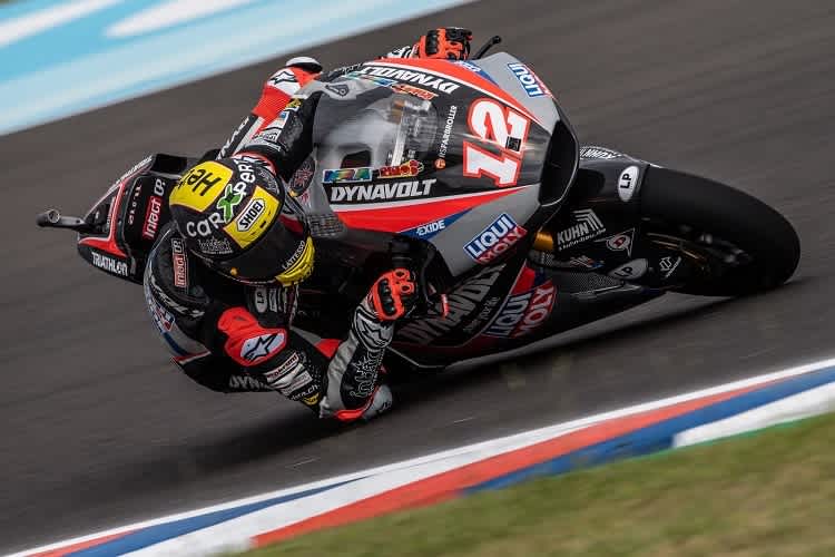 Tom Lüthi beendete den Freitag auf Platz 1