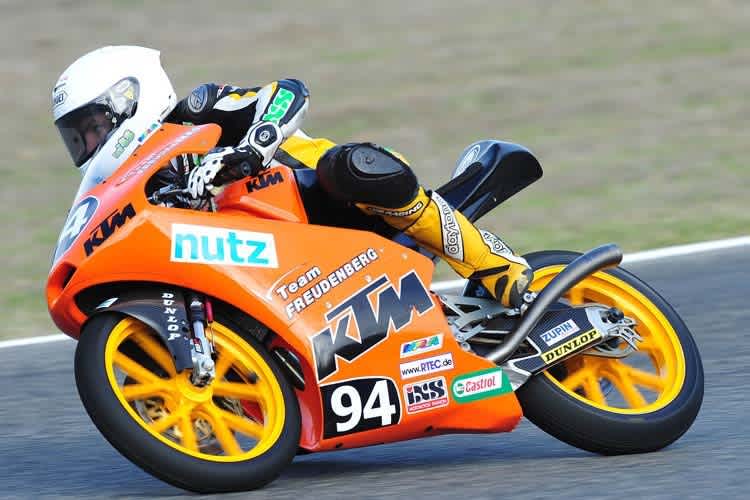 Luca Grünwald: Vorbereitung auf die Moto3-WM in Spanien